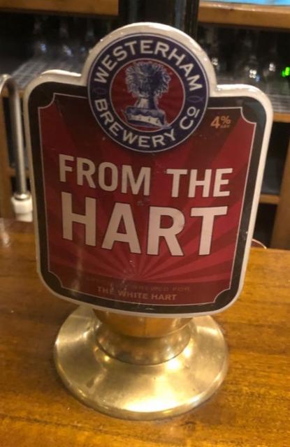 From The Hart 4.0%, Westerham Brewery Co, England
