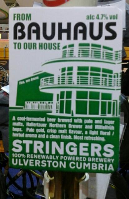 From Bauhaus To Our House 4.7%, Stringers Brewery, England