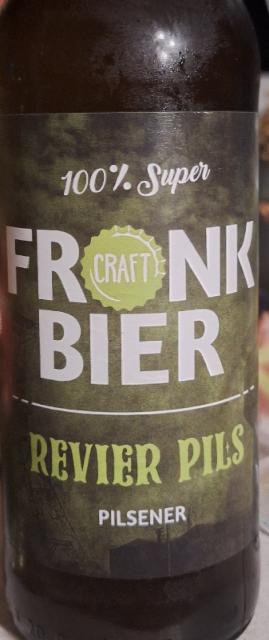 Fronk Bier Revier Pils 5.2%, Biermanufaktur Langguth, Germany