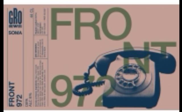 Front 972 8.0%, Gro Brewers, Spain