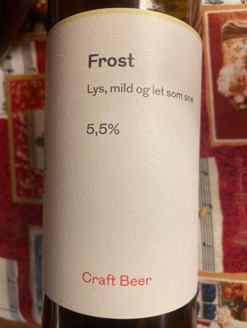 Frost, Svendborgsund Bryghus