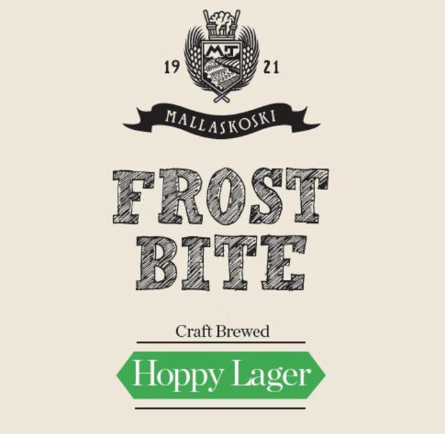 Frost Bite 4.7%, Mallaskosken Panimo, Finland