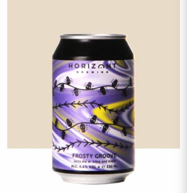 Frosty Groove 6.6%, Horizont Brewing, Hungary