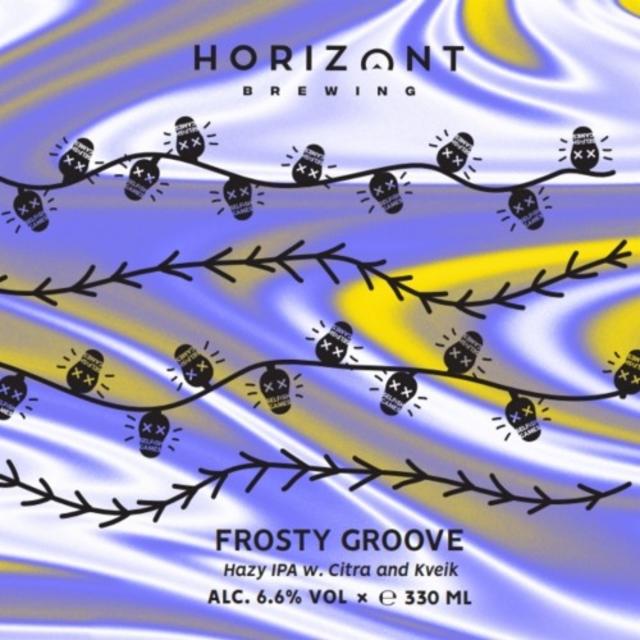 Frosty Groove 6.6%, Horizont Brewing, Hungary