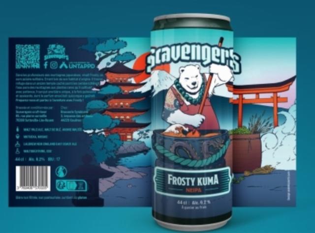 Frosty Kuma 6.2%, Scavengers Craft Beer, France