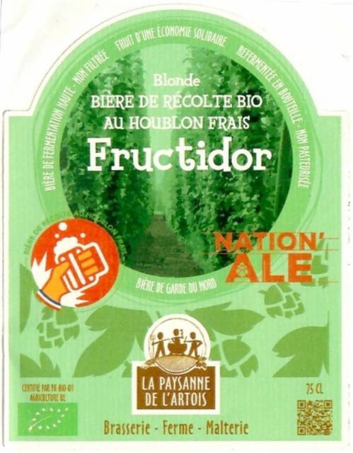 Fructidor 5.3%, Brasserie Paysanne De L'Artois, France