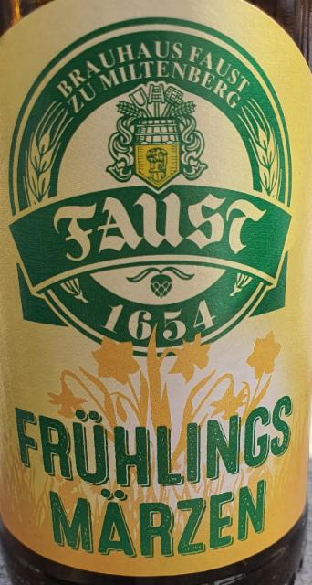 Frühlings Märzen 5.4%, Brauhaus Faust, Germany
