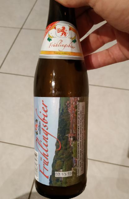 Frühlingsbier 4.8%, Löwenbrauerei Elzach, Germany
