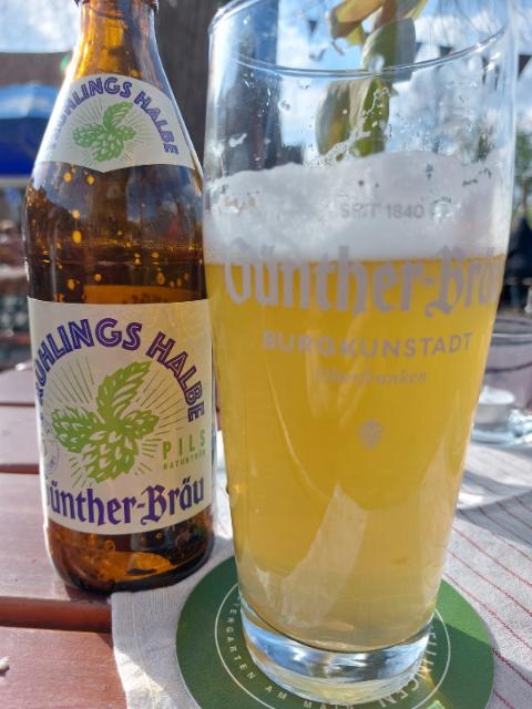 Frühlingshalbe 4.9%, Günther-Bräu, Germany