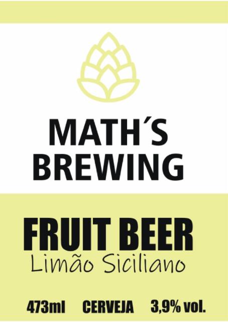 Fruit Beer Limão Siciliano, Math's Brewing