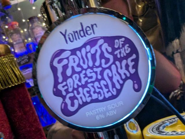 fruit forest cheesecake 6.0%, Yonder Brewing, England