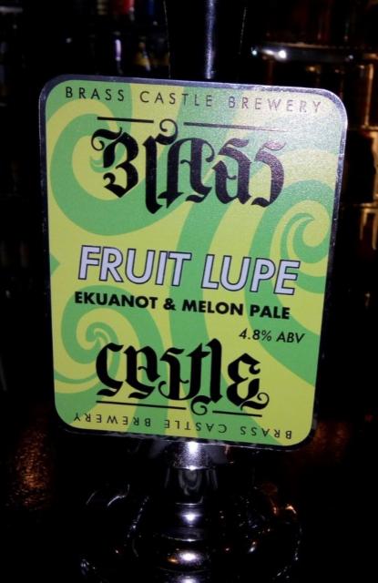 Fruit Lupe - Ekuanot & Melon Pale 4.8%, Brass Castle Brewery, England