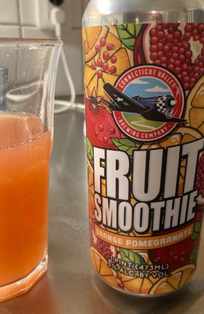 Fruit Smoothie Orange Pomegranate 5.0%, Connecticut Valley Brewing, United States