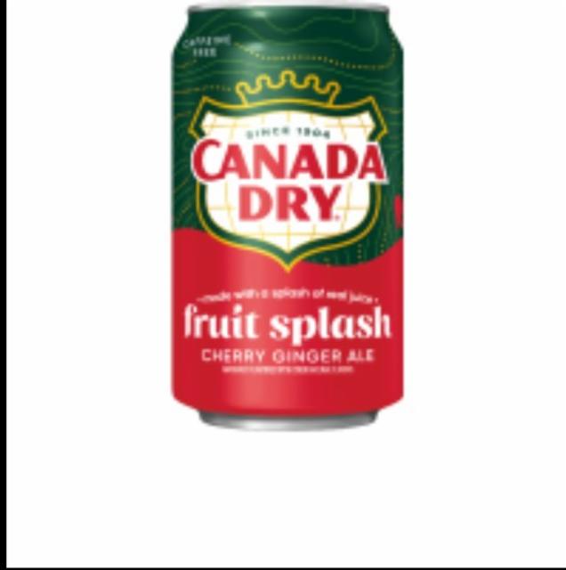 Fruit Splash Cherry Ginger Ale 0.0%, Canada Dry, United States