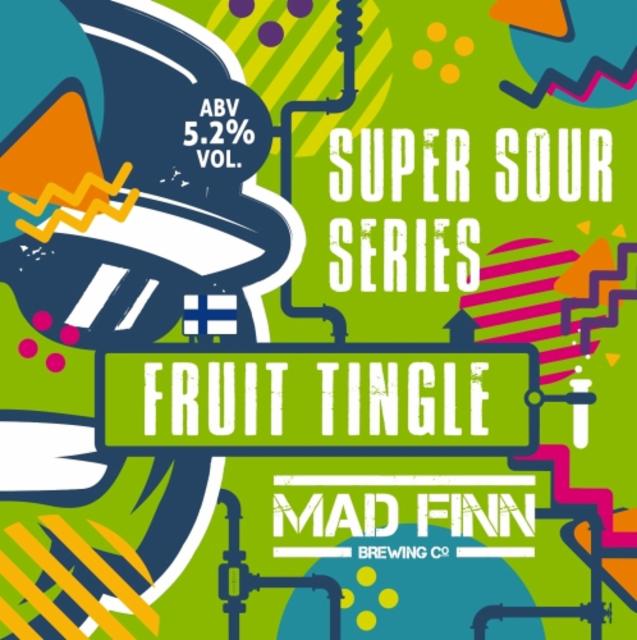 Fruit Tingle - Super Sour Series 5.0%, Mad Finn Brewing Co, Finland