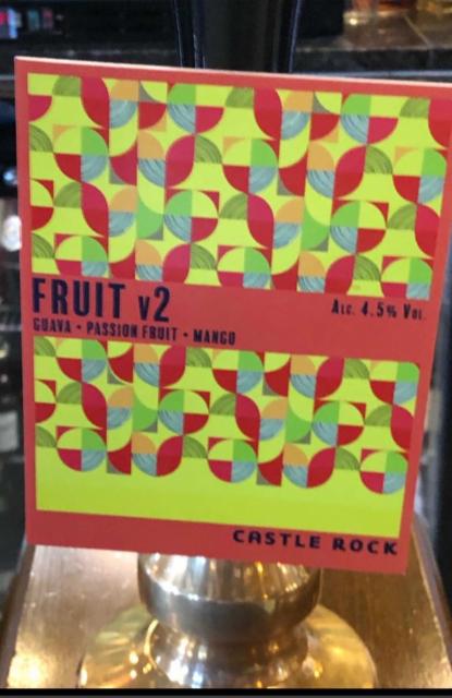 Fruit V2 4.5%, Castle Rock Brewery, England