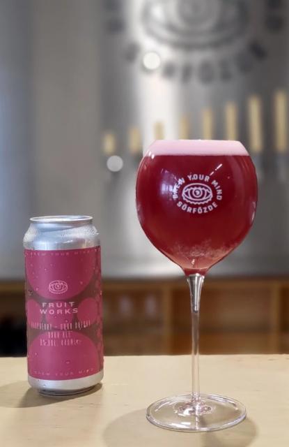 Fruit works (Raspberry - Sour Cherry Sour Ale) 6.0%, Brew Your Mind, Hungary