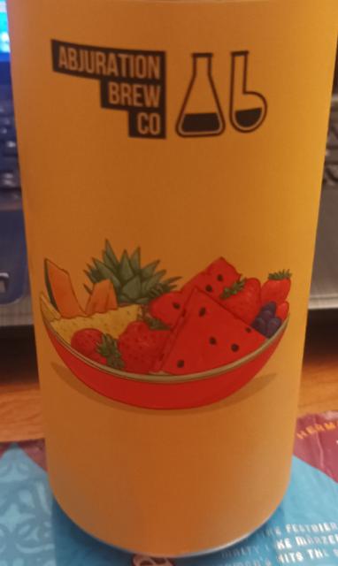 fruited sour (fs v1.42) 5.0%, Abjuration Brewery, United States