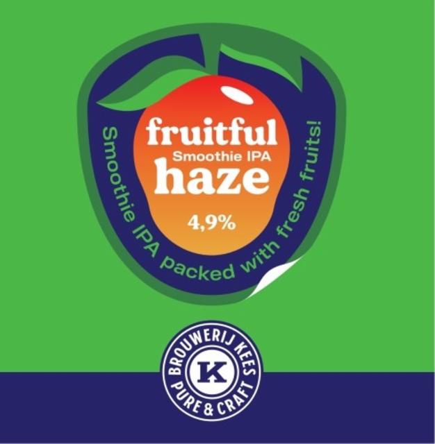 Fruitful Haze 4.9%, Brouwerij Kees, Netherlands