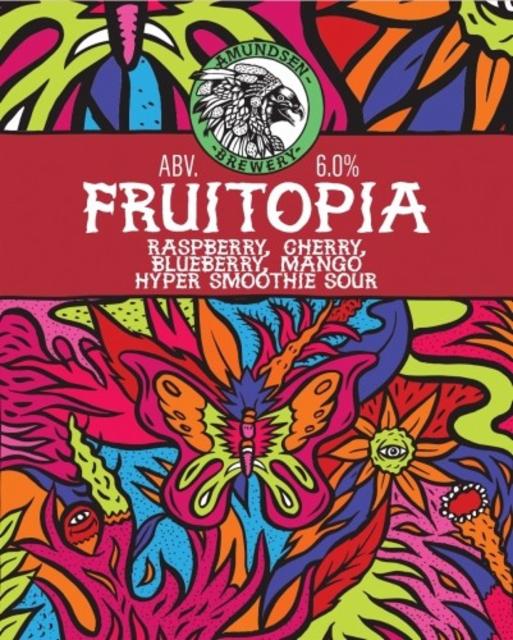 Fruitopia - Raspberry, Cherry, Blueberry, Mango 6.0%, Amundsen Bryggeri, Norway