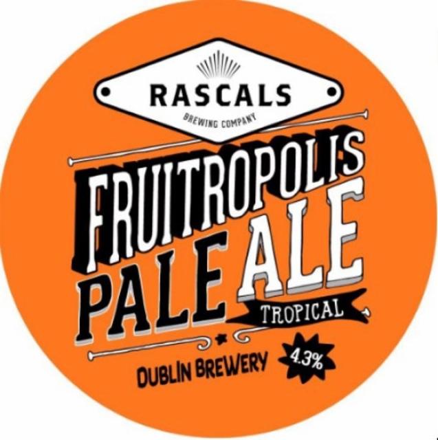 Fruitropolis 4.3%, Rascals Brewing, Ireland