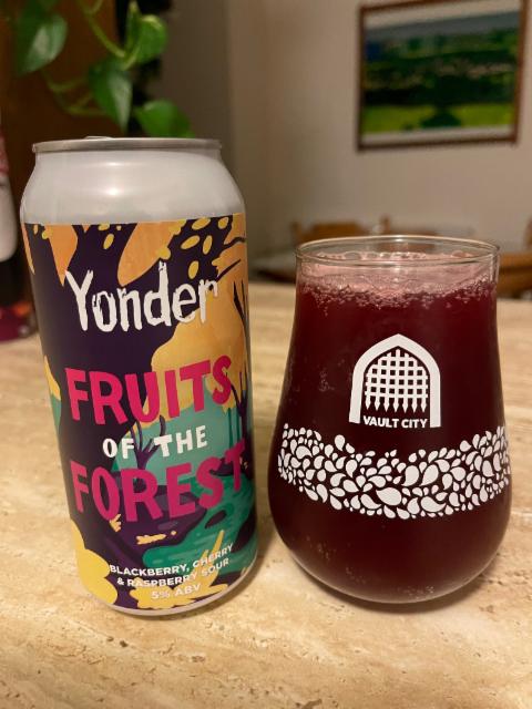 Fruits of the Forest 5.0%, Yonder Brewing, England
