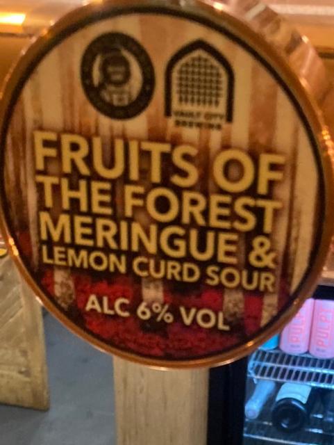 Fruits of the forest meringue and lemon curd sour 6.0%, New Bristol Brewery, England