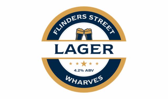 FSW Lager 4.2%, Flinder's Street Wharves, Australia