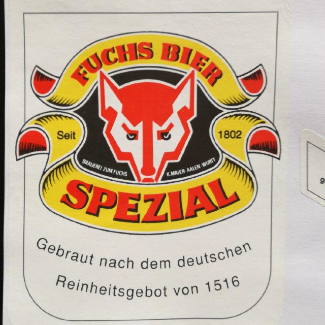 Fuchs Bier Spezial 5.2%, Königsbräu Majer, Germany