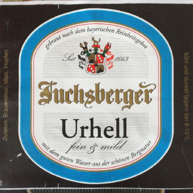 Fuchsberger Urhell, Schlossbrauerei Fuchsberg