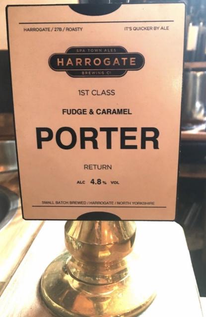 Fudge & Caramel Porter 4.8%, Harrogate Brewing Co., England