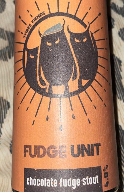 Fudge Unit 4.8%, Three Fiends Brewhouse, England