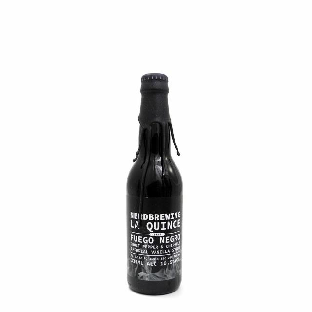 Fuego Negro Ghost Pepper & Chipotle Imperial Vanilla Stout 10.5%, Nerdbrewing, Sweden