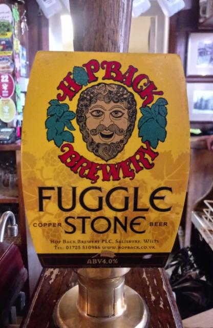 Fuggle Stone 4.0%, Hop Back Brewery, England