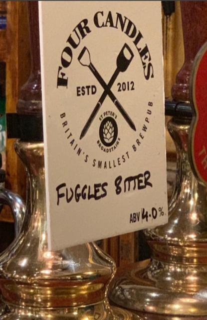 Fuggles Bitter 4.0%, Four Candles, England