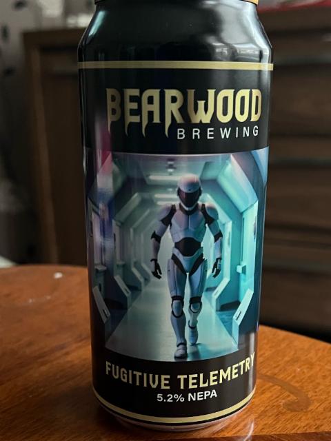 Fugitive Telemetry 5.2%, Bearwood Brewing, England