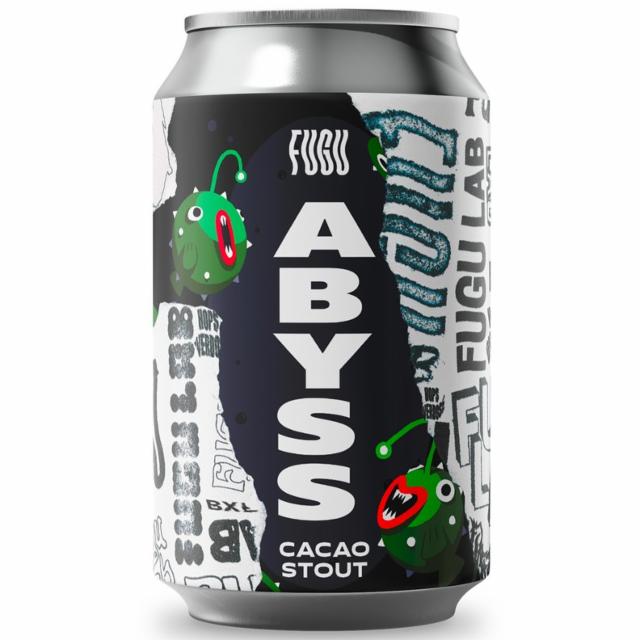 fugu lab' - abyss 8.0%, Fugu Brewing Company, Belgium