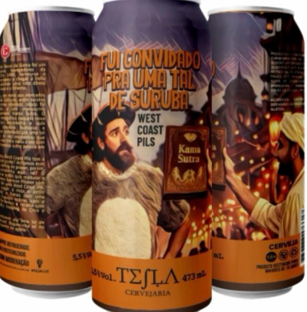 Fui convidado pra uma tal de suruba, Tesla Cervejaria