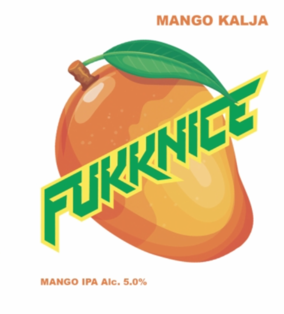 FUKKNICE Mango IPA 5.0%, Karvilan Panimo, Finland
