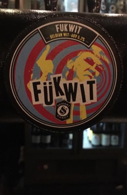 Fukwit 5.2%, Deviant & Dandy Brewery, England