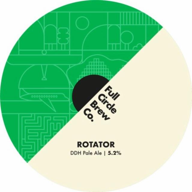 Full Circle Brew Co. Rotator 5.2%, Full Circle Brewing Co., United States