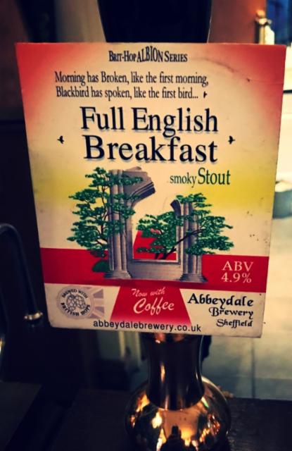 Full English Breakfast 4.9%, Abbeydale Brewery, England