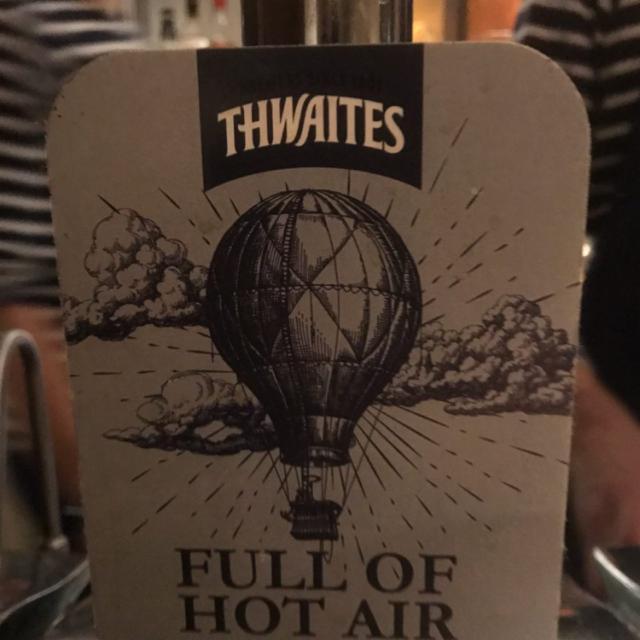 Full Of Hot Air 3.8%, Thwaites Brewery, England