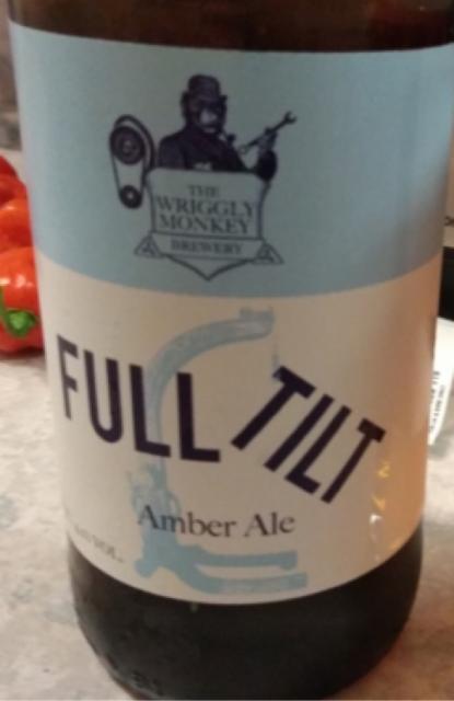 Full Tilt 4.2%, The Wriggly Monkey Brewery, England