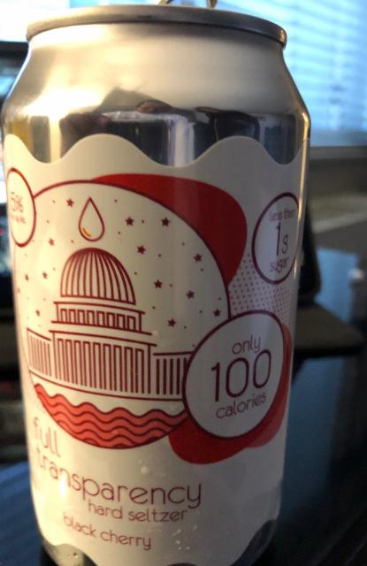 Full transparency 5.0%, DC Brau Brewing Company, United States