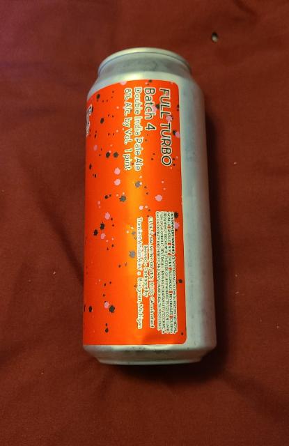 Full Turbo (Batch 4) 8.0%, Transient Artisan Ales, United States