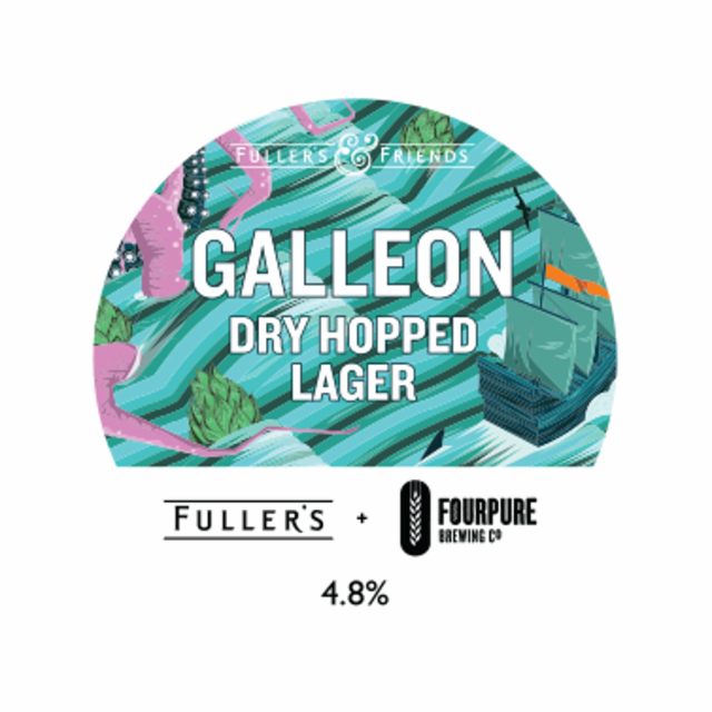 Fuller's & Friends - Galleon 4.8%, Fuller's Griffin Brewery (Asahi Breweries), England