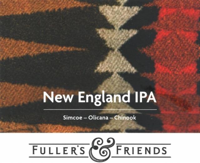 Fuller's & Friends New England IPA 7.0%, Fuller's Griffin Brewery (Asahi Breweries), England