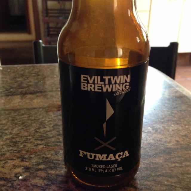 Fumaça Smoked Lager 5.0%, Evil Twin Brewing, United States