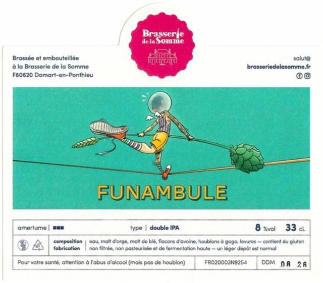 Funambule 8.0%, Brasserie De La Somme, France
